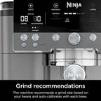 Автоматическая зерновая кофемашина 3-в-1 Ninja Luxe Premier ES601EUGM