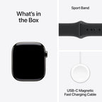 Apple Watch Series 11 [GPS + Cellular 42mm] титановый корпус, ремешок Sport Band S/M