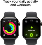 Apple Watch Series 11 [GPS + Cellular 42mm] титановый корпус, ремешок Sport Band S/M