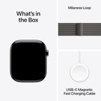 Apple Watch Series 11 [GPS + Cellular 46mm] титановый корпус, миланская петля