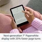 Amazon Kindle Paperwhite Gen 12 16 ГБ - новейшая модель 2024 года - экран 7" - 17,8 см