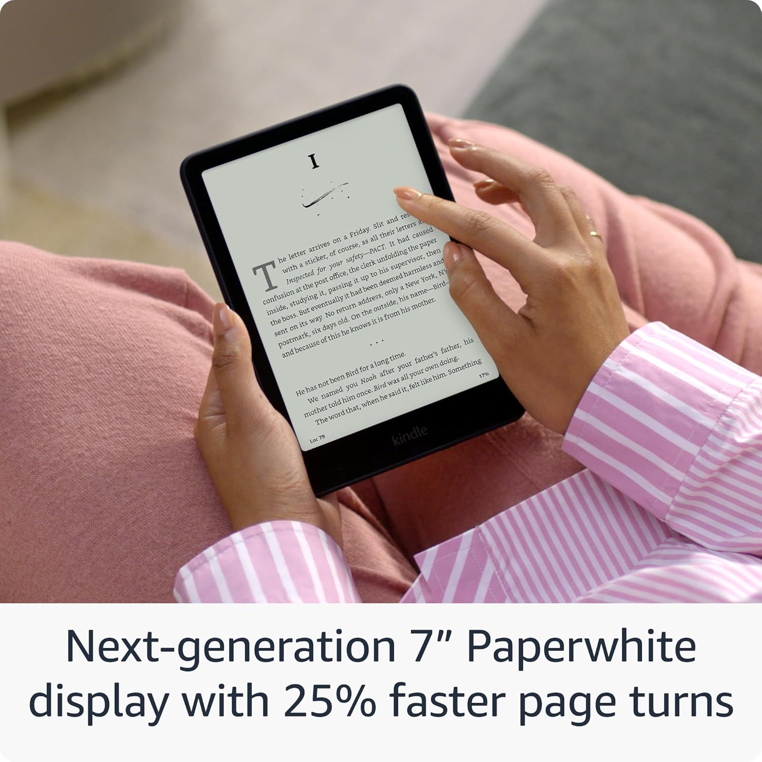 Amazon Kindle Paperwhite Gen 12 16 ГБ - новейшая модель 2024 года - экран 7" - 17,8 см