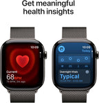 Apple Watch Series 11 [GPS + Cellular 46mm] титановый корпус, миланская петля