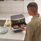 Аэрогриль 7-в-1 Ninja FlexDrawer Dual Zone, 10.4 литров AF500EU/AF500UK