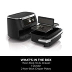 Аэрогриль 7-в-1 Ninja FlexDrawer Dual Zone, 10.4 литров AF500EU/AF500UK