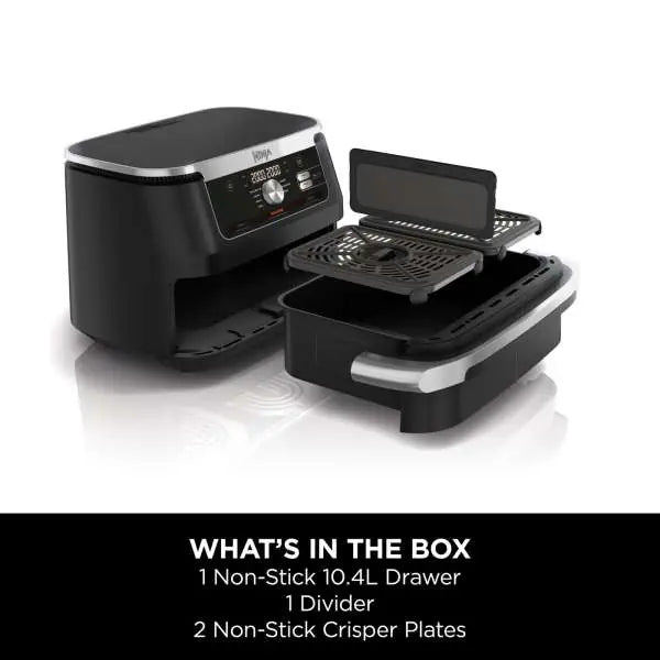Аэрогриль 7-в-1 Ninja FlexDrawer Dual Zone, 10.4 литров AF500EU/AF500UK