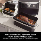Аэрогриль 7-в-1 Ninja FlexDrawer Dual Zone, 10.4 литров AF500EU/AF500UK