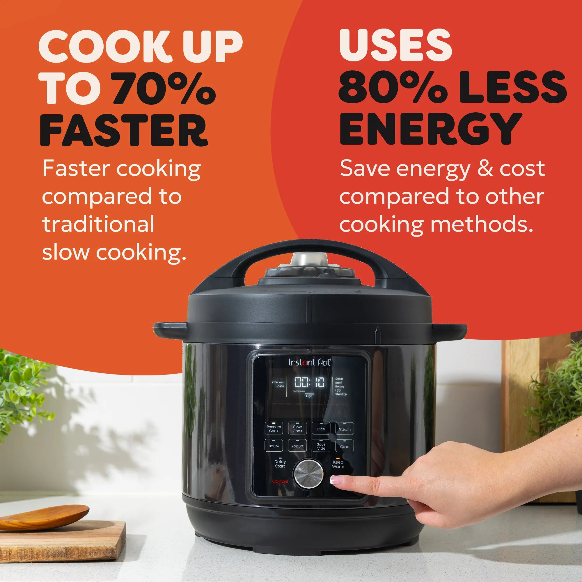 Мультиварка 9-в-1 Instant Pot Duo Plus WhisperQuiet 5.7L