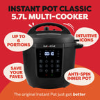 Мультиварка 7-в-1 Instant Pot Classic 5.7L — Black Pepper