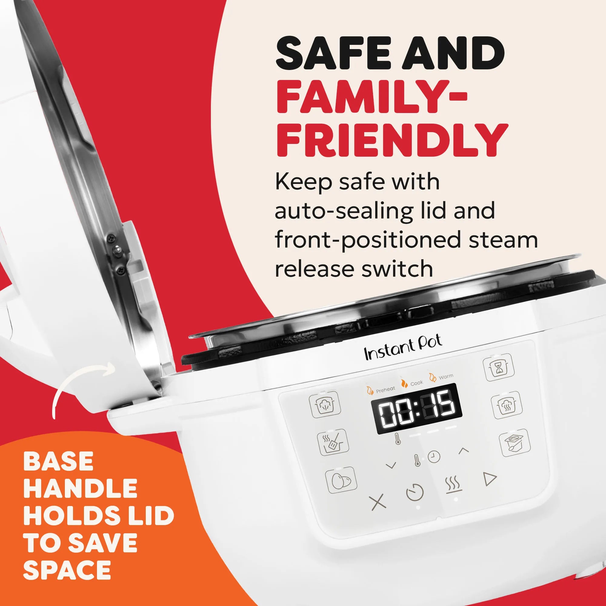 Мультиварка 7-в-1  Instant Pot Classic Mini 3.8L — Sea Salt