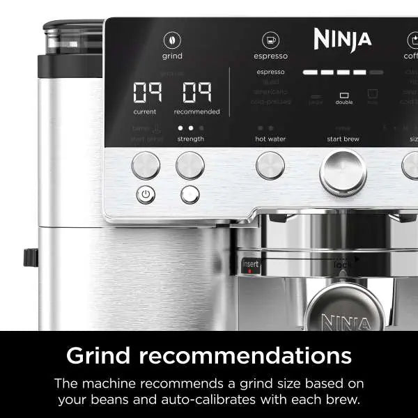 Автоматическая зерновая кофемашина 3-в-1 Ninja Luxe Premier ES601EU