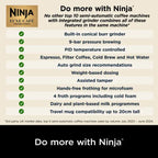 Автоматическая зерновая кофемашина 3-в-1 Ninja Luxe Premier ES601EU