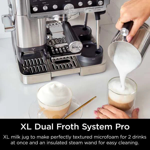 Автоматическая зерновая кофемашина 3-в-1 Ninja Luxe Premier Pro ES701EU