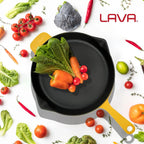 Чугунная сковорода круглая Lava Spring 28 см