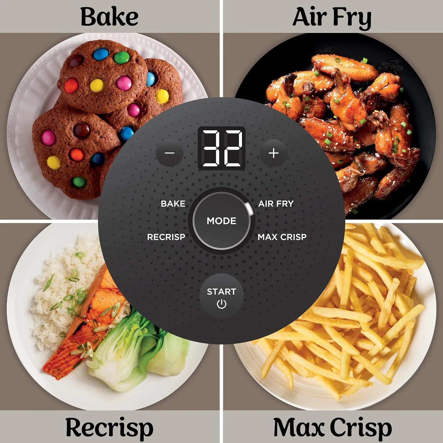 Аэрогриль Ninja Crispi Portable 3,8 л (4-в-1)