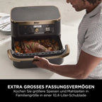 Аэрогриль 7-в-1 Ninja FlexDrawer Dual Zone Copper Edition, 10.4 литров AF500EUCP/AF500UKCP