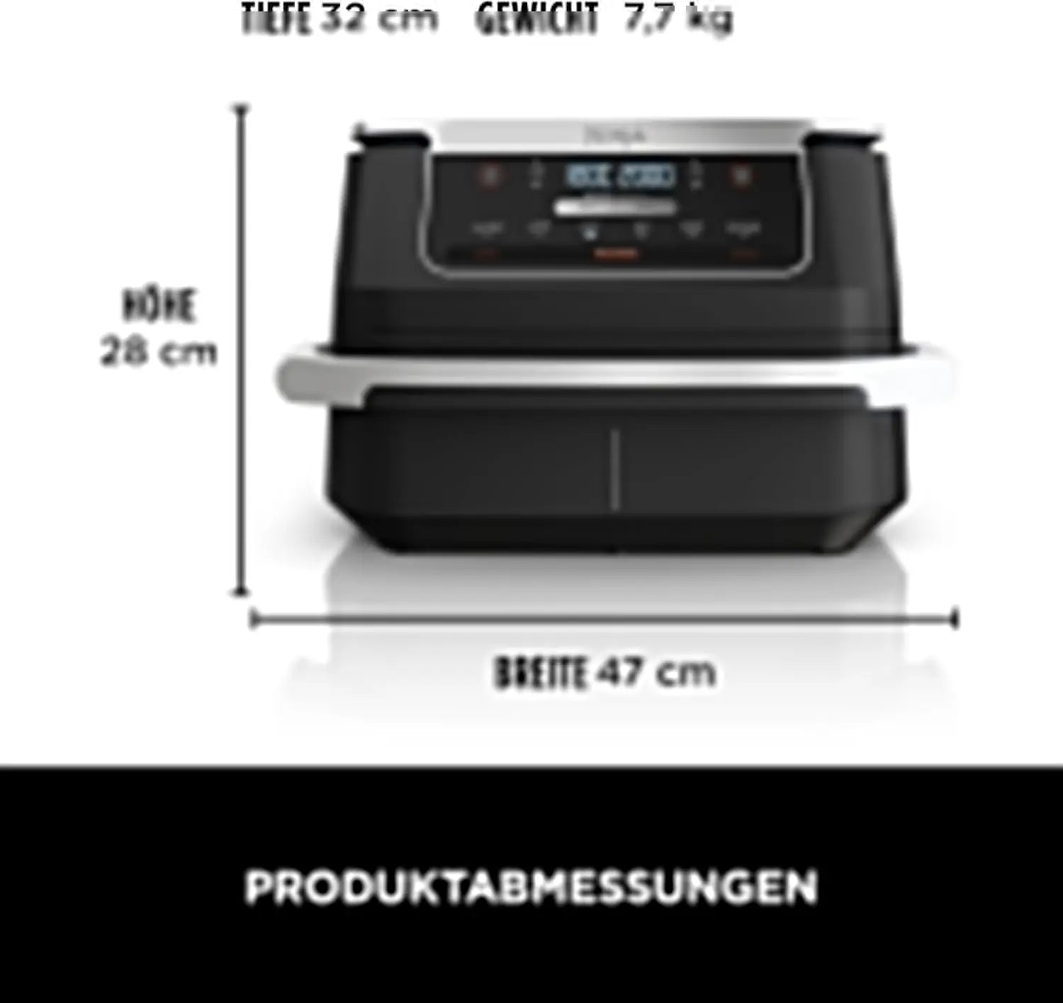 Аэрогриль 6-в-1 Ninja FlexDrawer Dual Zone, 6.6 литров AF550EU/AF550UK