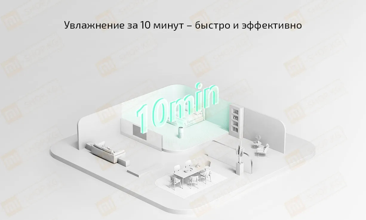 Увлажнитель воздуха Xiaomi Mijia Fog-Free Humidifier 3 [1200, CJSJSQ03XY]