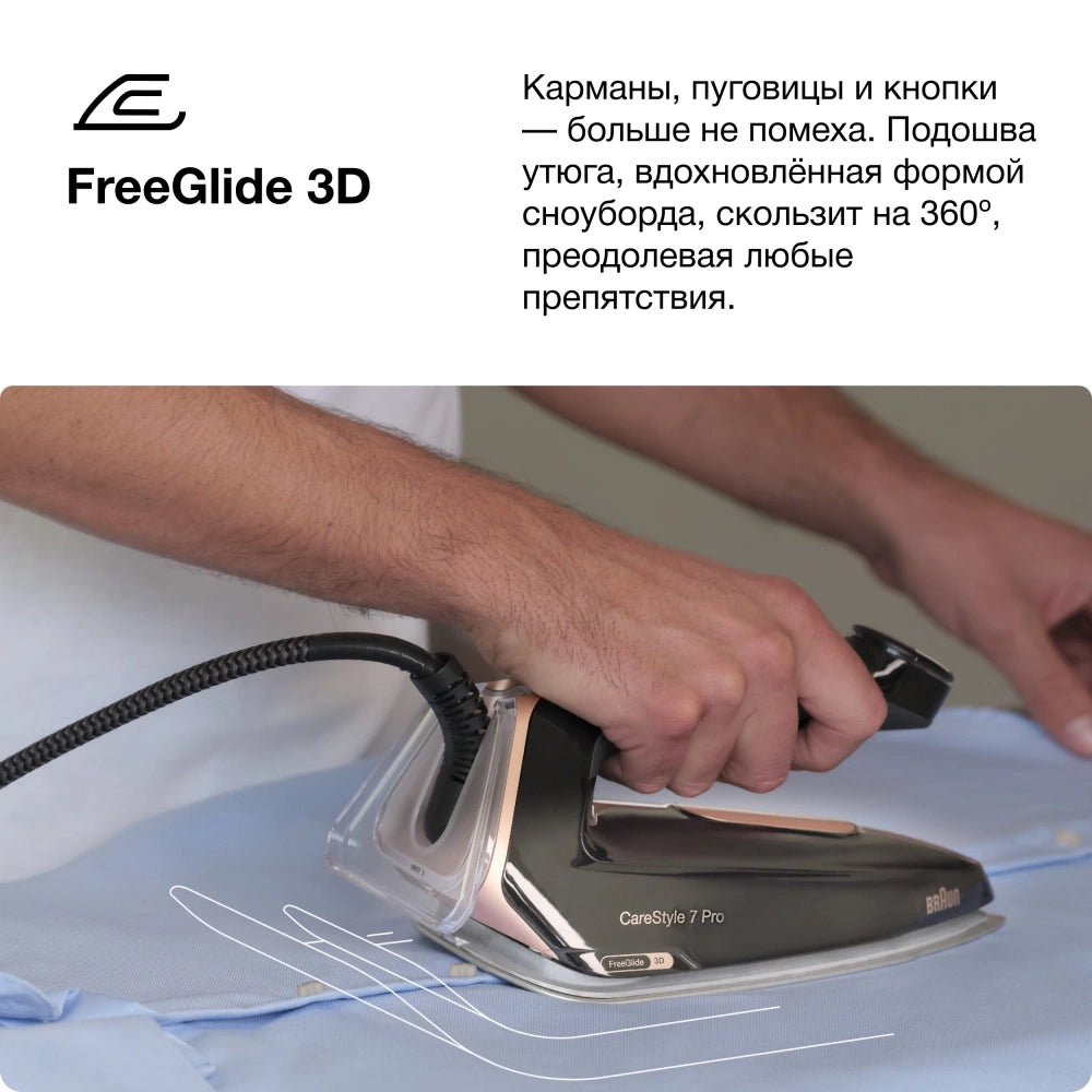 Парогенератор Braun CareStyle 7 Pro IS7286BK