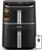 Умный аэрогриль с керамическим покрытием COSORI Turbo Tower Pro Smart 10,8 литров, Wi-Fi, 2 камеры DualBlaze