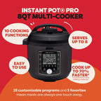 Мультиварка XL 10-в-1 Instant Pot Pro 7.6L