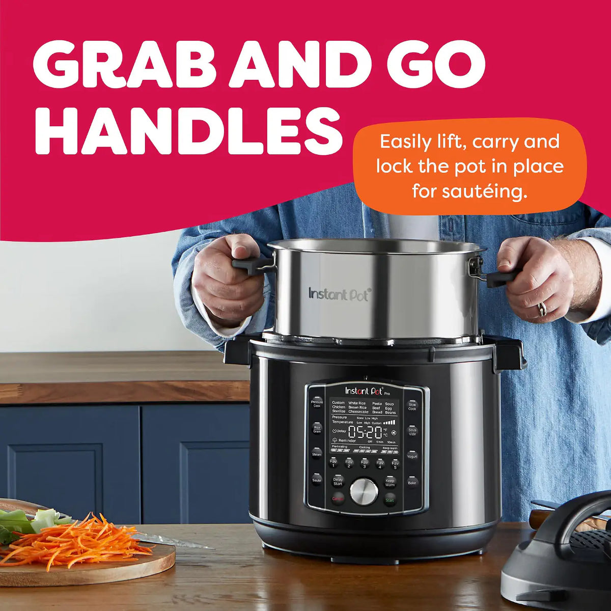 Мультиварка XL 10-в-1 Instant Pot Pro 7.6L