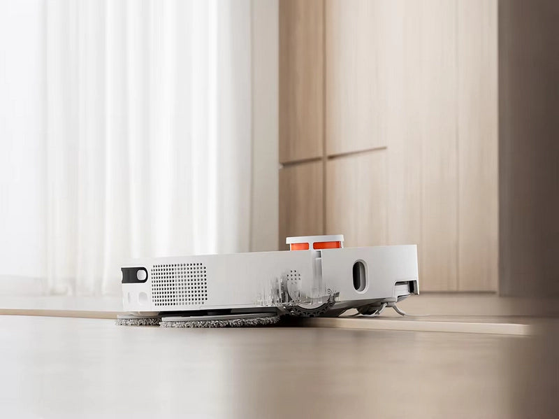 Умный робот-пылесос с базой для самоочистки Xiaomi Mijia M40, влажная и сухая уборка, WI-FI (D110CN + JZ2403)
