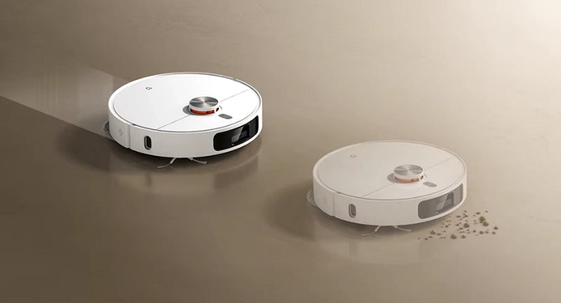 Умный робот-пылесос с базой для самоочистки Xiaomi Mijia M40, влажная и сухая уборка, WI-FI (D110CN + JZ2403)