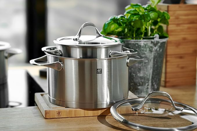 Zwilling Essence набор посуды (5/4 предметов), нержавеющая сталь, для всех типов плит