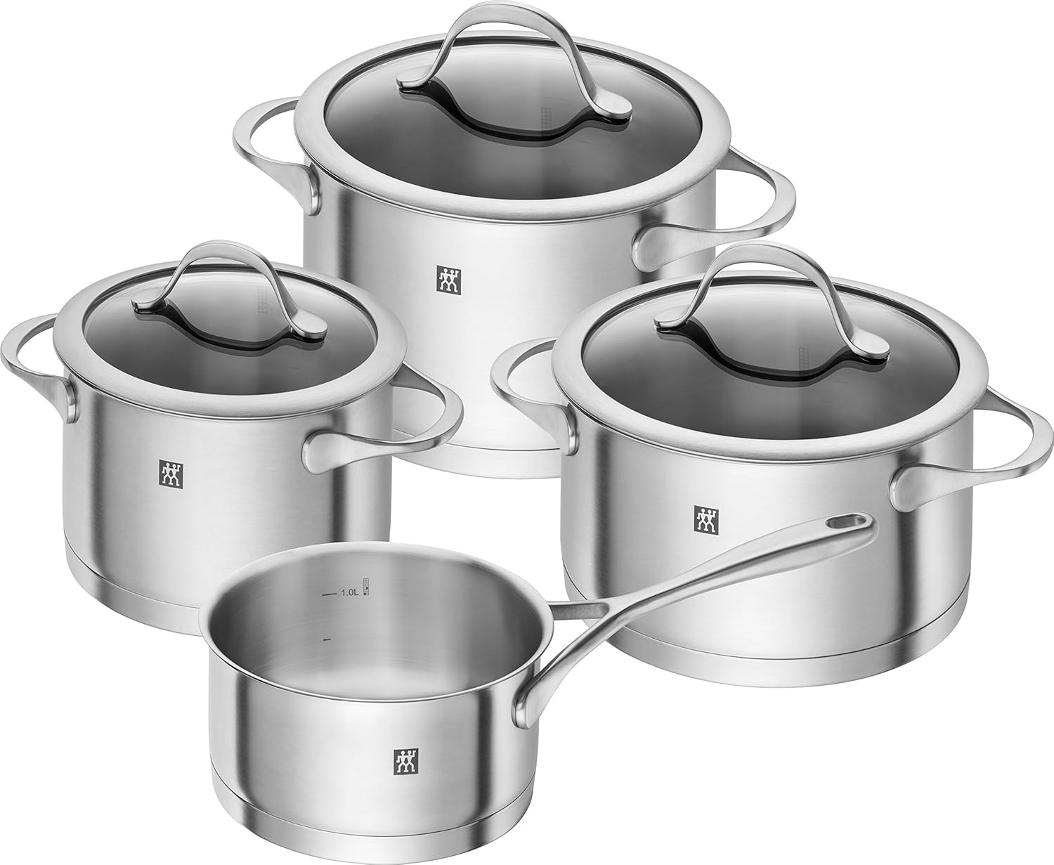 Zwilling Essence набор посуды (5/4 предметов), нержавеющая сталь, для всех типов плит