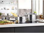 Zwilling Passion набор посуды 5 предметов, стальные крышки, нержавеющая сталь, для всех типов плит