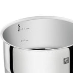 Zwilling Passion набор посуды 5 предметов, стальные крышки, нержавеющая сталь, для всех типов плит