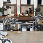 Zwilling Passion набор посуды 5 предметов, стальные крышки, нержавеющая сталь, для всех типов плит