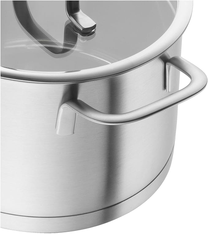 Zwilling TrueFlow набор посуды (5/4/3 предметов), функция слива, матовый, нержавеющая сталь, для всех типов плит