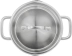 Zwilling TrueFlow набор посуды (5/4/3 предметов), функция слива, матовый, нержавеющая сталь, для всех типов плит
