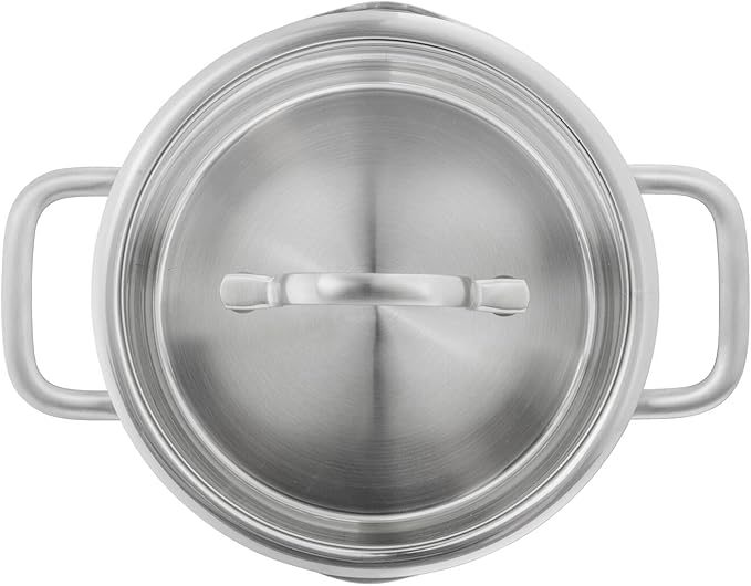 Zwilling TrueFlow набор посуды (5/4/3 предметов), функция слива, матовый, нержавеющая сталь, для всех типов плит