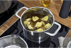 Zwilling TrueFlow набор посуды (5/4/3 предметов), функция слива, матовый, нержавеющая сталь, для всех типов плит