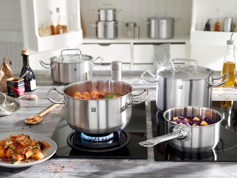 Zwilling Twin Classic набор посуды (5/4 предметов), нержавеющая сталь, для всех типов плит и духовки