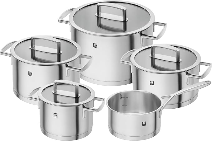 Zwilling Vitality набор посуды 5 предметов, нержавеющая сталь, для всех типов плит